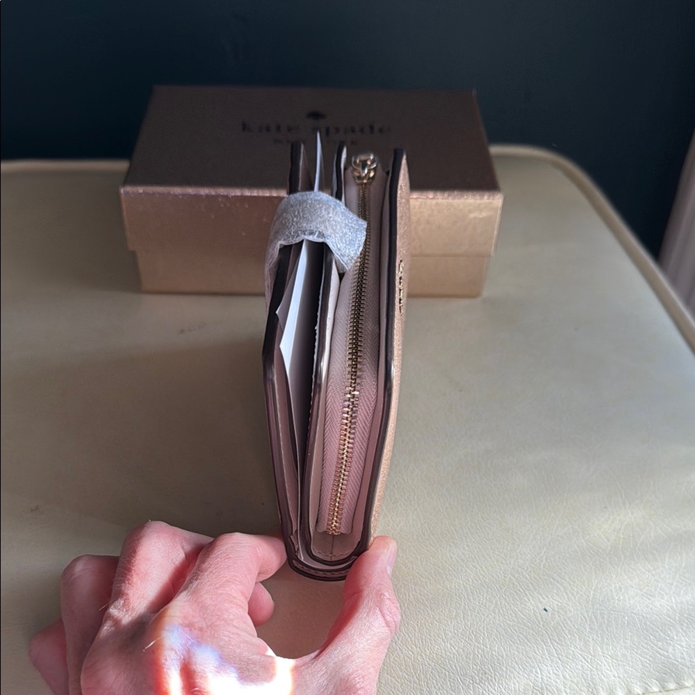 Kate Spade Sparkling Gold Wallet - Picture 3 of 13